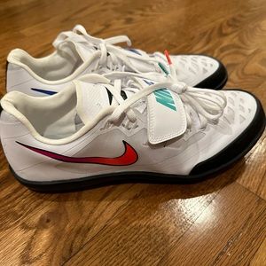 Nike Zoom SD 4 White Ombre Track & Field Throwing Shoes 685135-101 Size 10